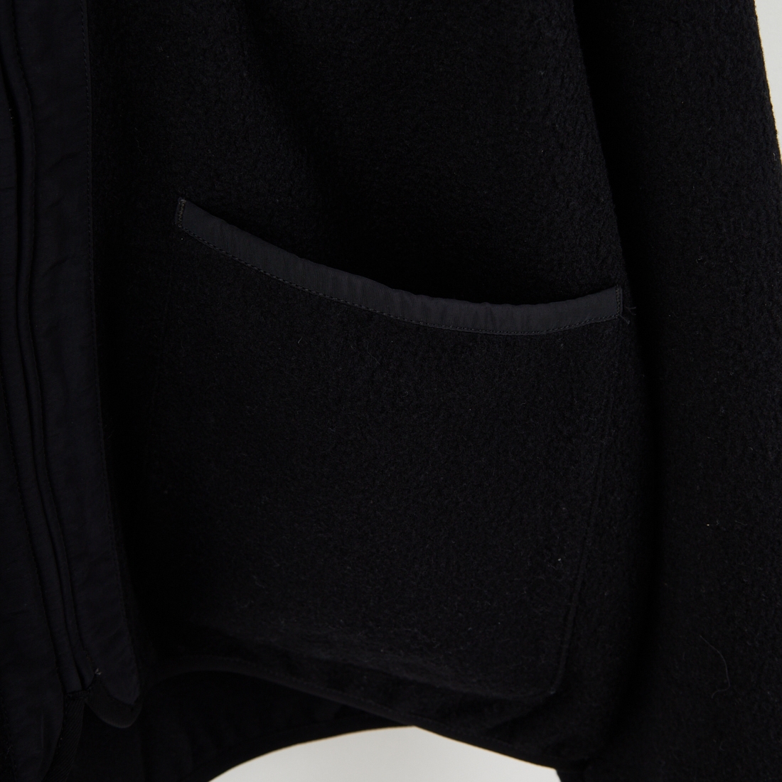 THE NORTH FACE PURPLE LABEL [ザ ノースフェイス パープルレーベル] プラスフリースフィールドカーディガン [N25FA037] K BLACK
