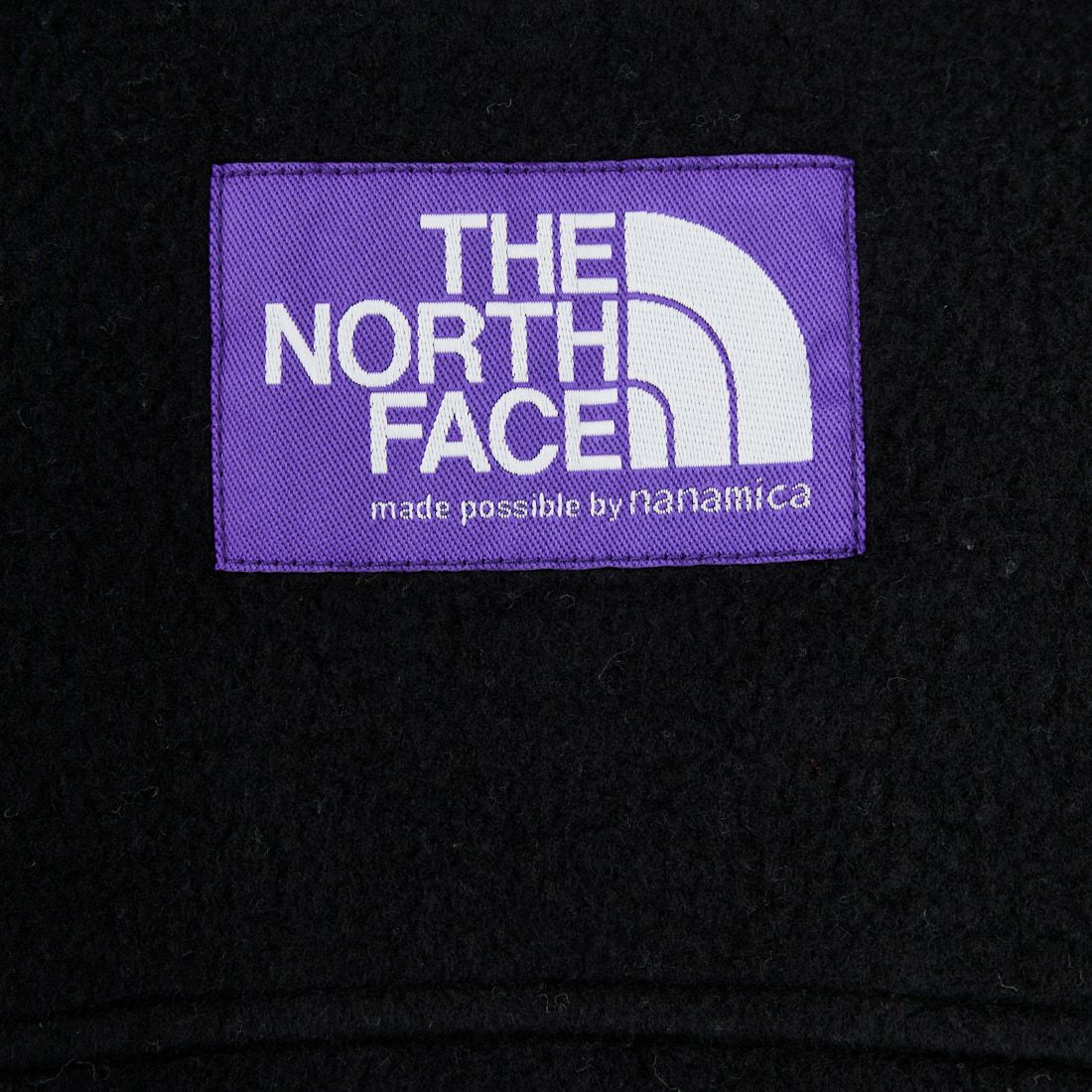 THE NORTH FACE PURPLE LABEL [ザ ノースフェイス パープルレーベル] プラスフリースフィールドカーディガン [N25FA037] K BLACK