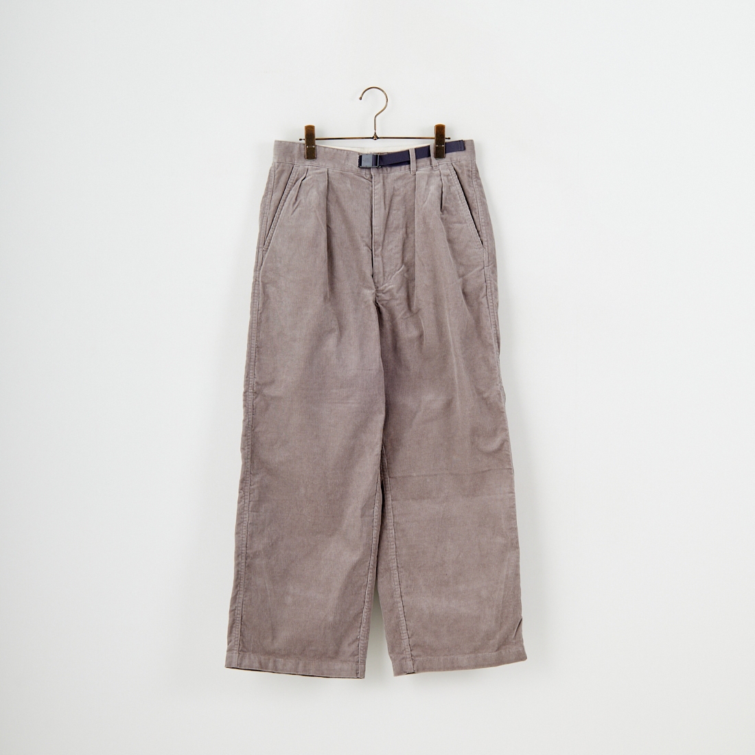 THE NORTH FACE PURPLE LABEL [ザ ノースフェイス パープルレーベル] コーデュロイ ワイドストレートフィールドパンツ [N25FC099] H GRAY