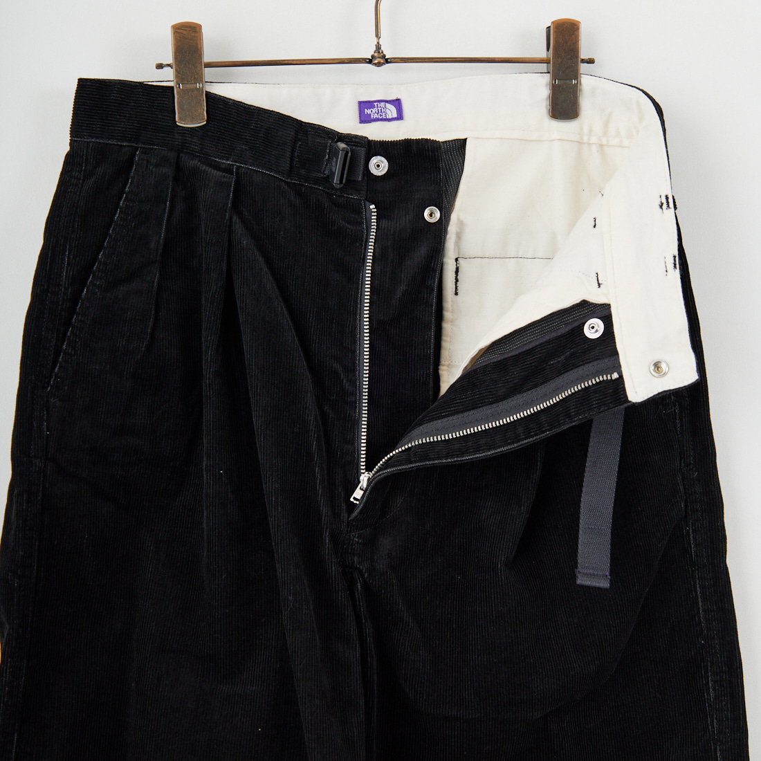 THE NORTH FACE PURPLE LABEL [ザ ノースフェイス パープルレーベル] コーデュロイ ワイドストレートフィールドパンツ [N25FC099] K BLACK