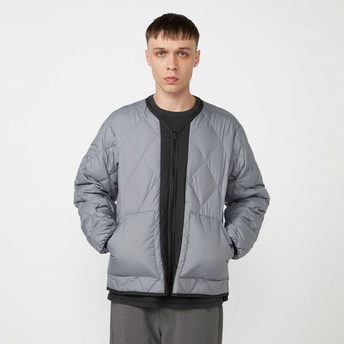 LH L.GRAY&&モデル身長：179cm 着用サイズ：32&&