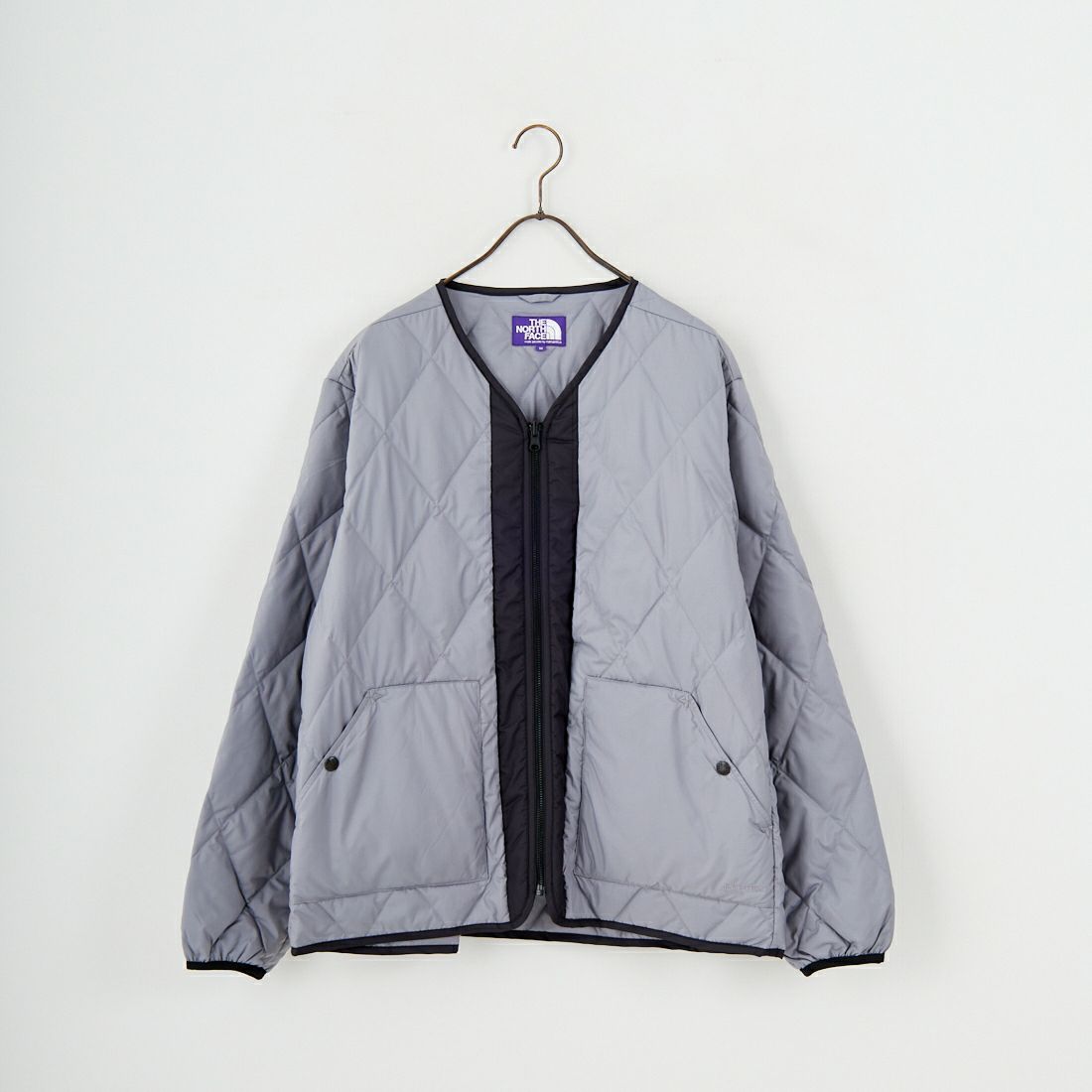 THE NORTH FACE PURPLE LABEL [ザ ノースフェイス パープルレーベル] パーテックスカンタムプラス フィールドダウンカーディガン [N25FA036] LH L.GRAY