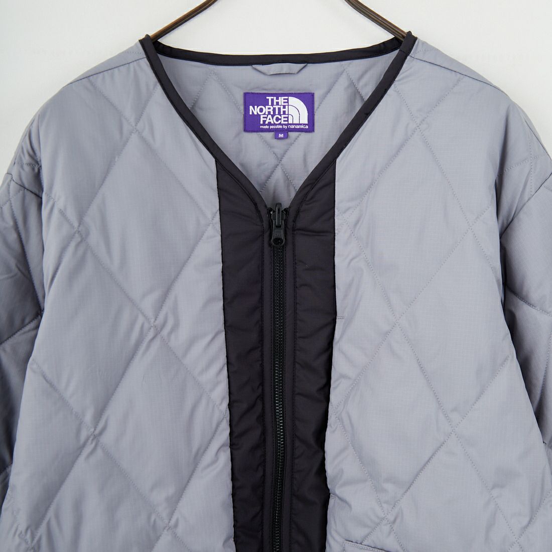 THE NORTH FACE PURPLE LABEL [ザ ノースフェイス パープルレーベル] パーテックスカンタムプラス フィールドダウンカーディガン [N25FA036] LH L.GRAY