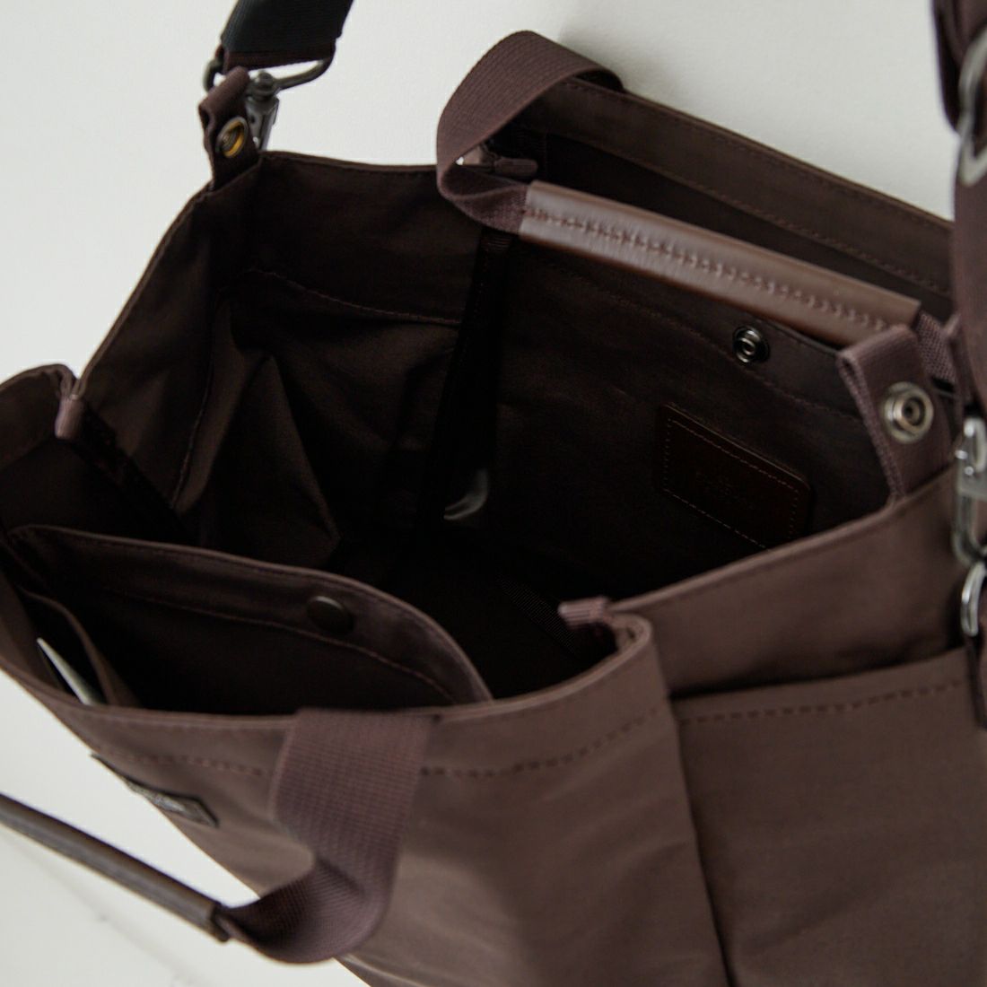 STANDARD SUPPLY [スタンダードサプライ] 2WAY フォールドトートバッグ [4802611] 21 DK.BROW