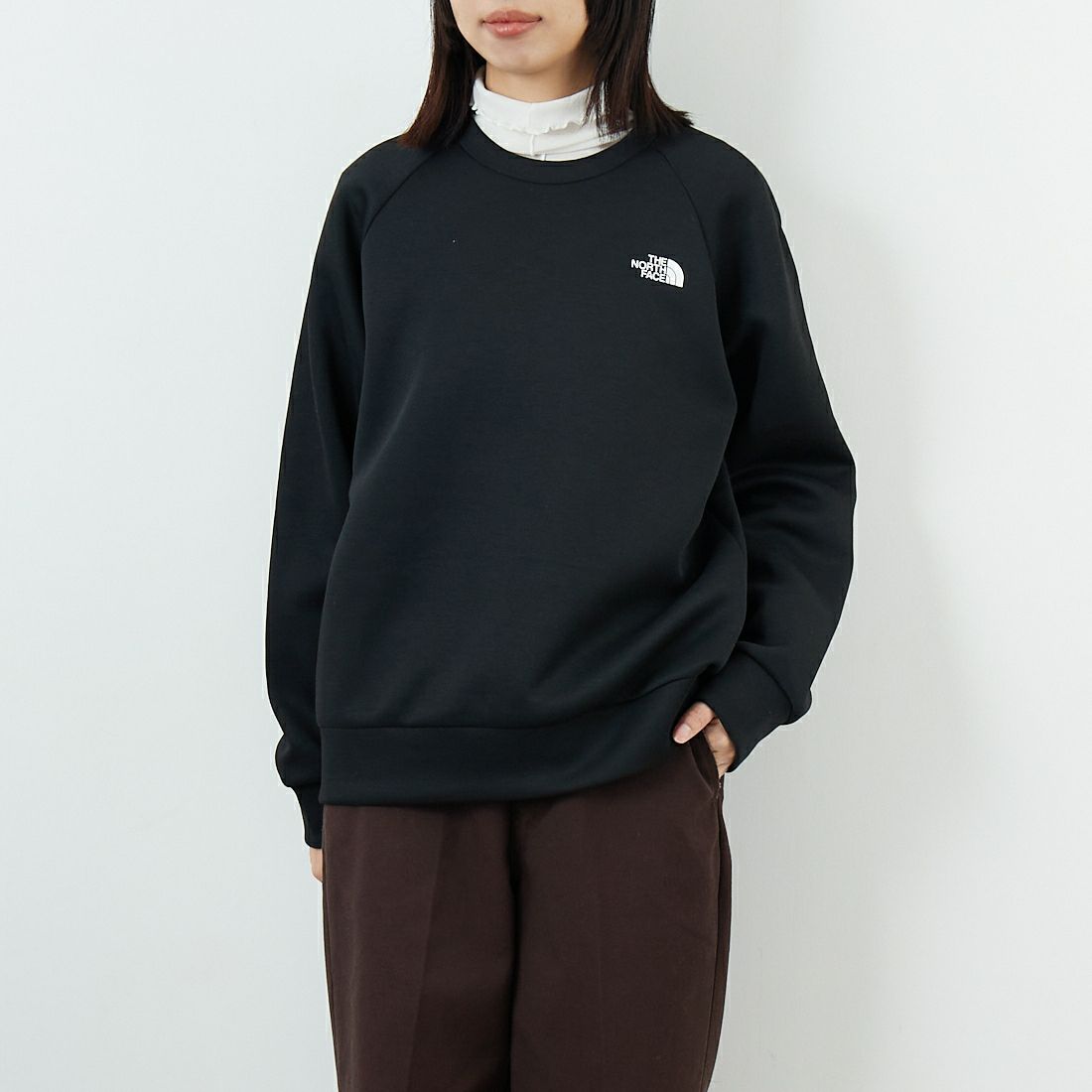 THE NORTH FACE ステッチ スウェット ルーズフィットスウェット2点 人気色【韓国限定】 THE NORTH FACE ルーズフィット スウェット M