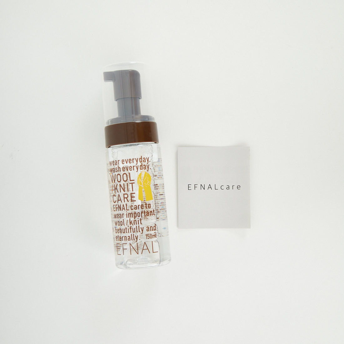 EFNAL care [イフナルケア] ウール・ニット専用洗剤 150ml [EFCR002] ---