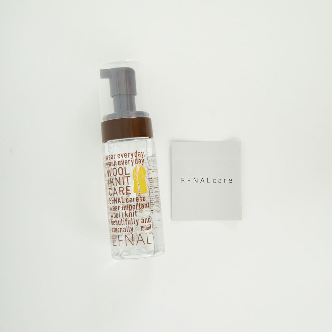 EFNAL care [イフナルケア] ウール・ニット専用洗剤 150ml [EFCR002] ---