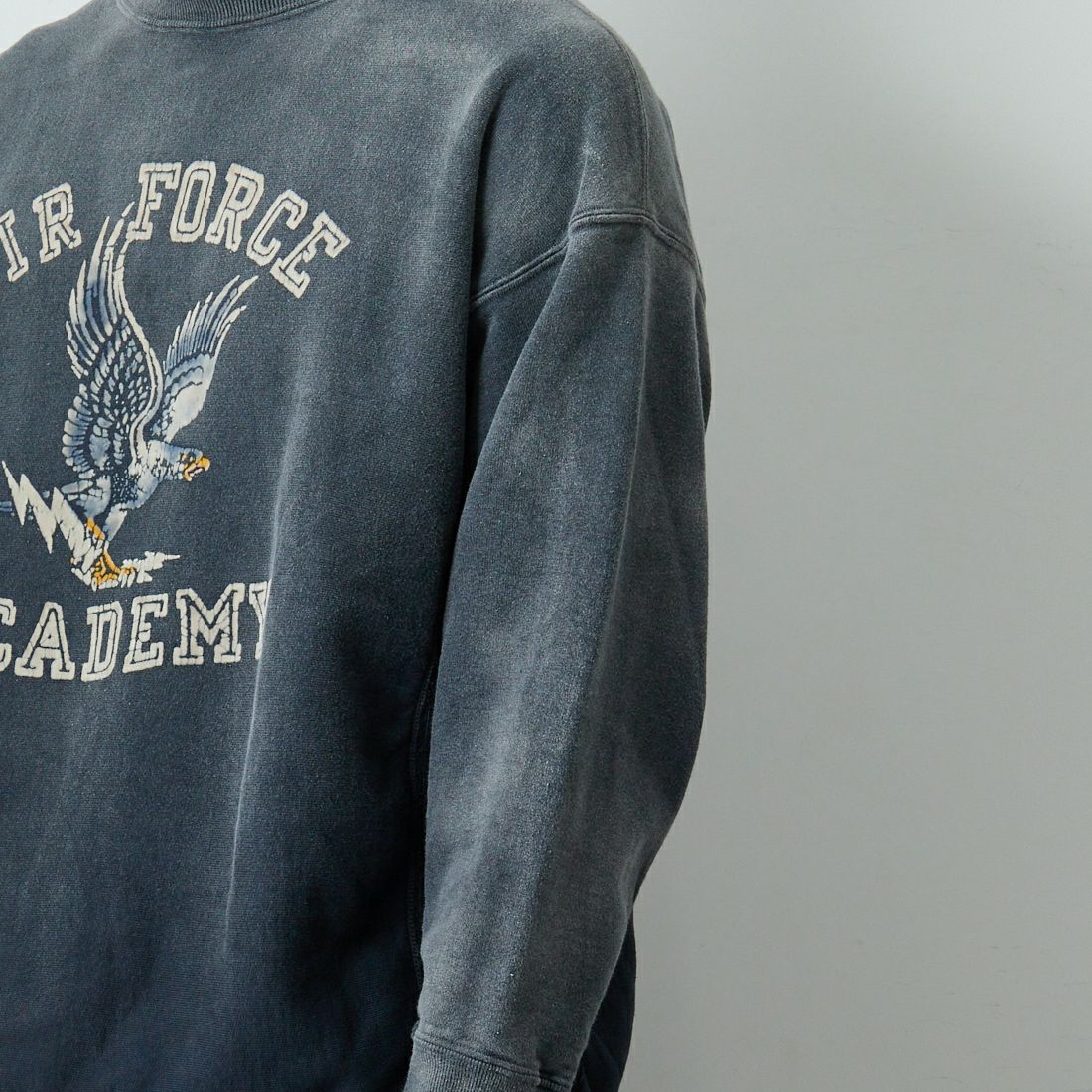 BOW WOW [バウワウ] U.S. AIR FORCE フロッキーロゴスウェット [BW252-UAES] AGED BLACK