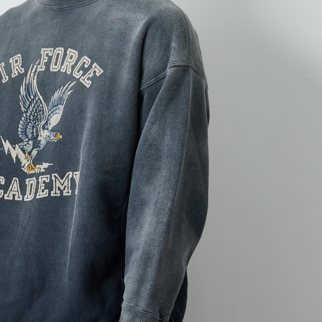 BOW WOW [バウワウ] U.S. AIR FORCE フロッキーロゴスウェット [BW252-UAES] AGED BLACK