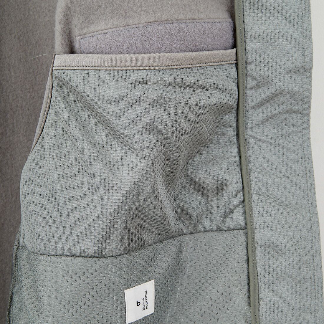 blurhms ROOTSTOCK [ブラームス ルーツストック] LEVEL3 フリースベスト [BROOTS24F13F25] 01 F.GREY