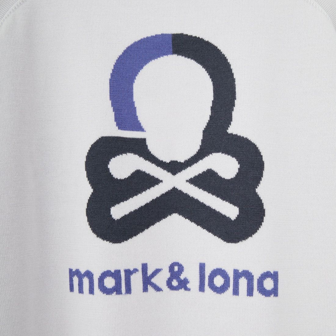 MARK & LONA [マークアンドロナ] ウールクルーネックセーター [MLM-5C-AB01] LT.GREY