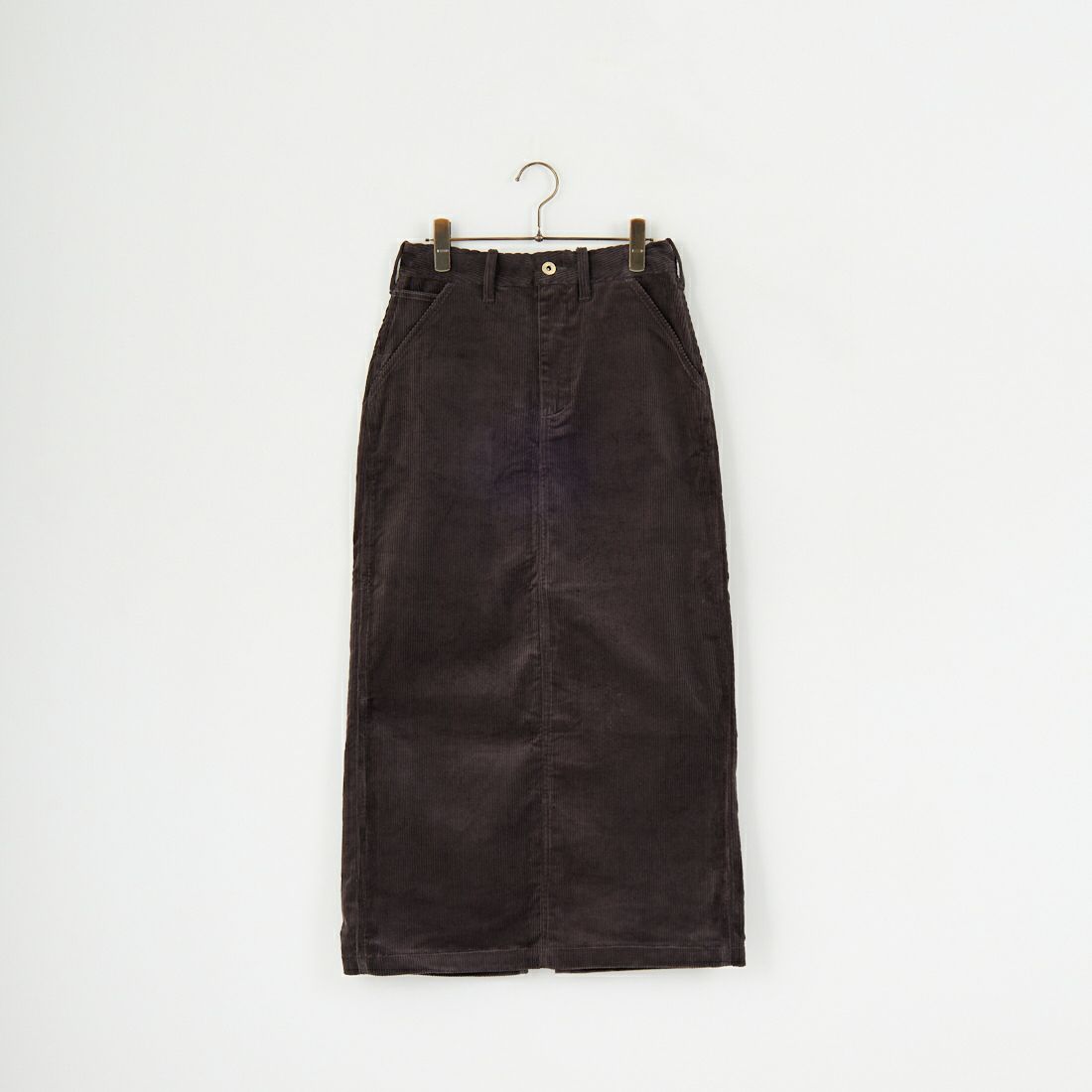 UNIVERSAL OVERALL [ユニバーサルオーバーオール] 別注 コーデュロイナロースカート [U2532767IN-JF] CHARCOAL