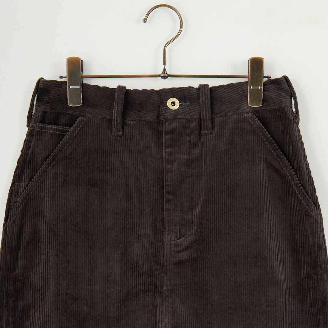 UNIVERSAL OVERALL [ユニバーサルオーバーオール] 別注 コーデュロイナロースカート [U2532767IN-JF] CHARCOAL