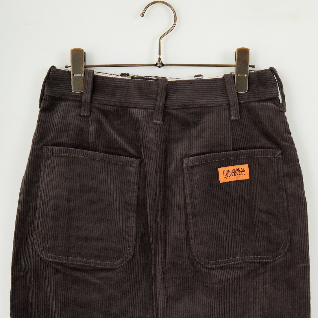 UNIVERSAL OVERALL [ユニバーサルオーバーオール] 別注 コーデュロイナロースカート [U2532767IN-JF] CHARCOAL