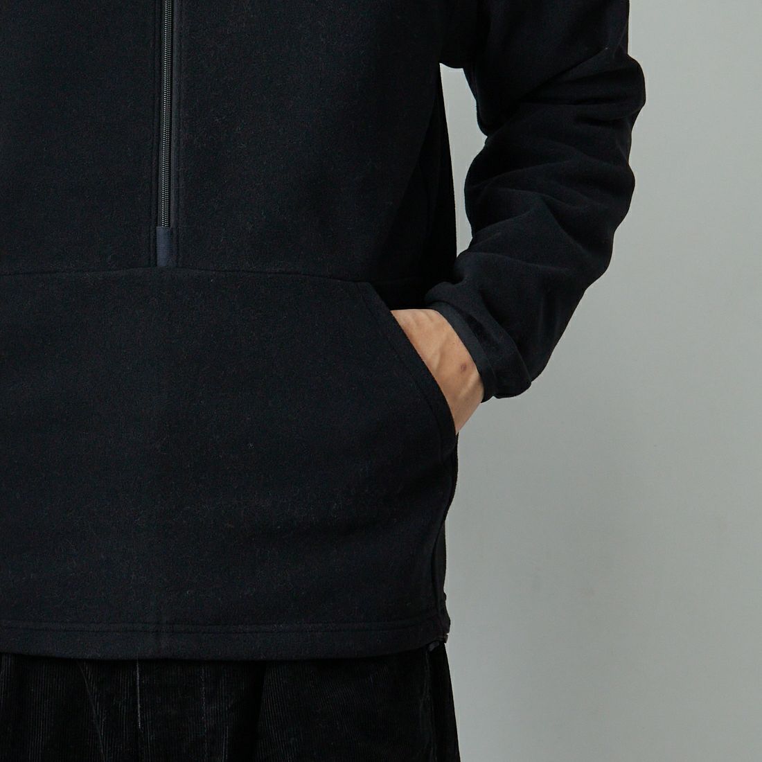 Goldwin [ゴールドウィン] ポーラテックパワーストレッチ ハーフジッププルオーバー [GL34313] BK