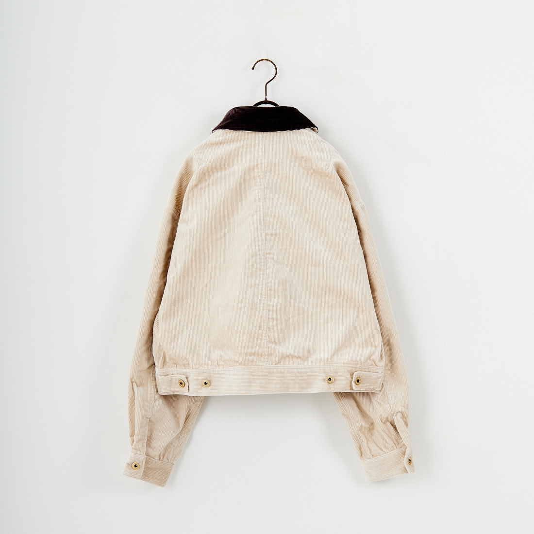 UNIVERSAL OVERALL [ユニバーサルオーバーオール] 別注 ショート丈ワークジャケット [U2532472IN-JF] GREIGE