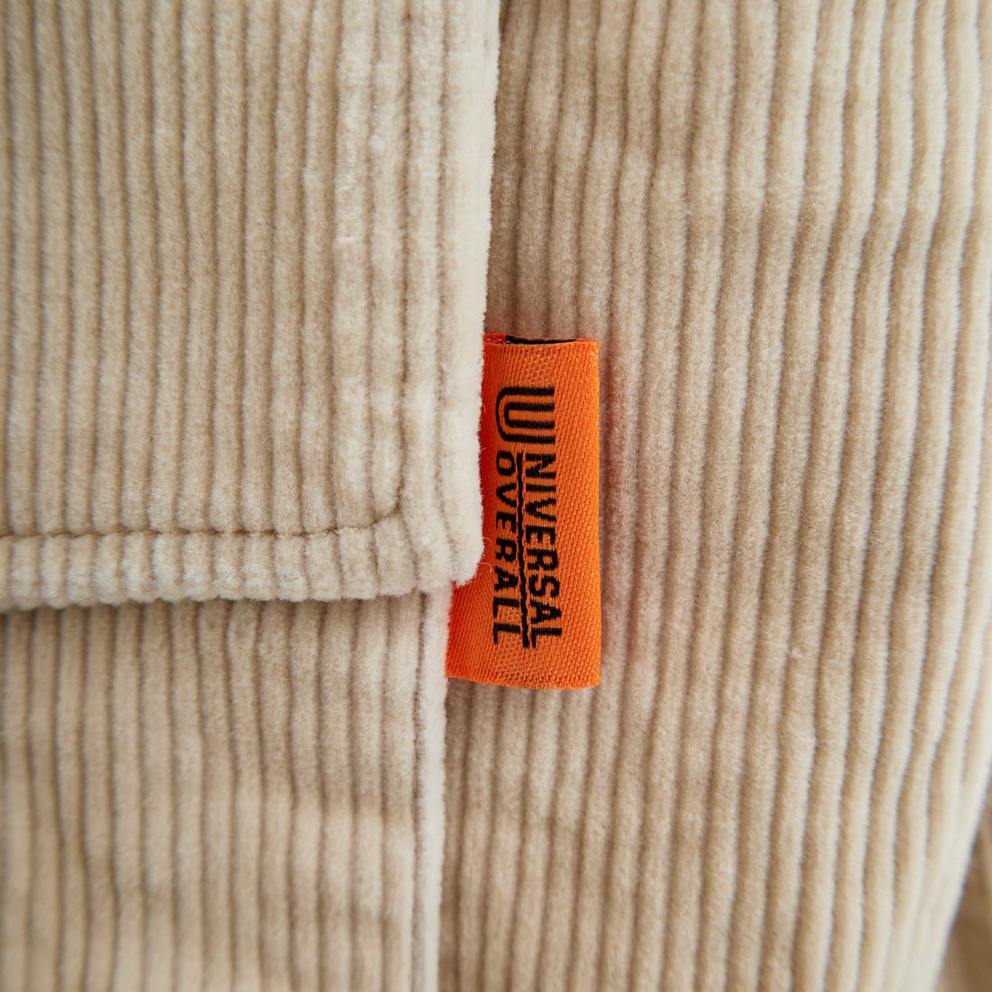 UNIVERSAL OVERALL [ユニバーサルオーバーオール] 別注 ショート丈ワークジャケット [U2532472IN-JF] GREIGE