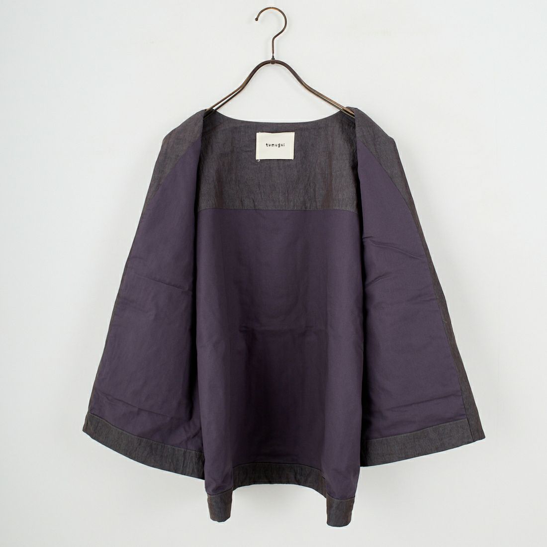 tumugu: [ツムグ] レーヨンナイロンベスト [TB25321] 88 CHARCOA