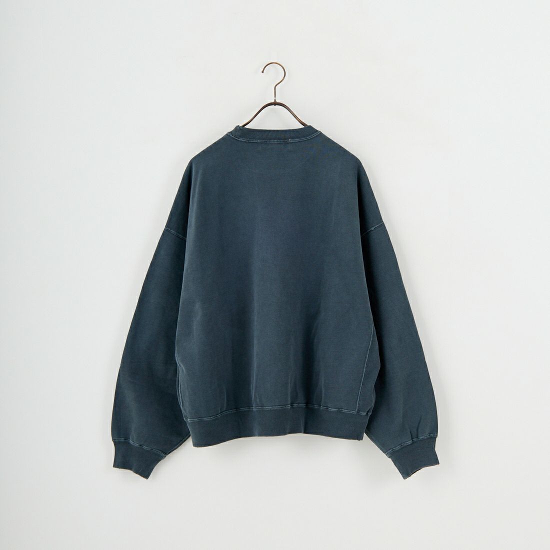 REMI RELIEF [レミレリーフ] ダブルSP加工 裏毛クルースウェット [RN29373244] BLACK