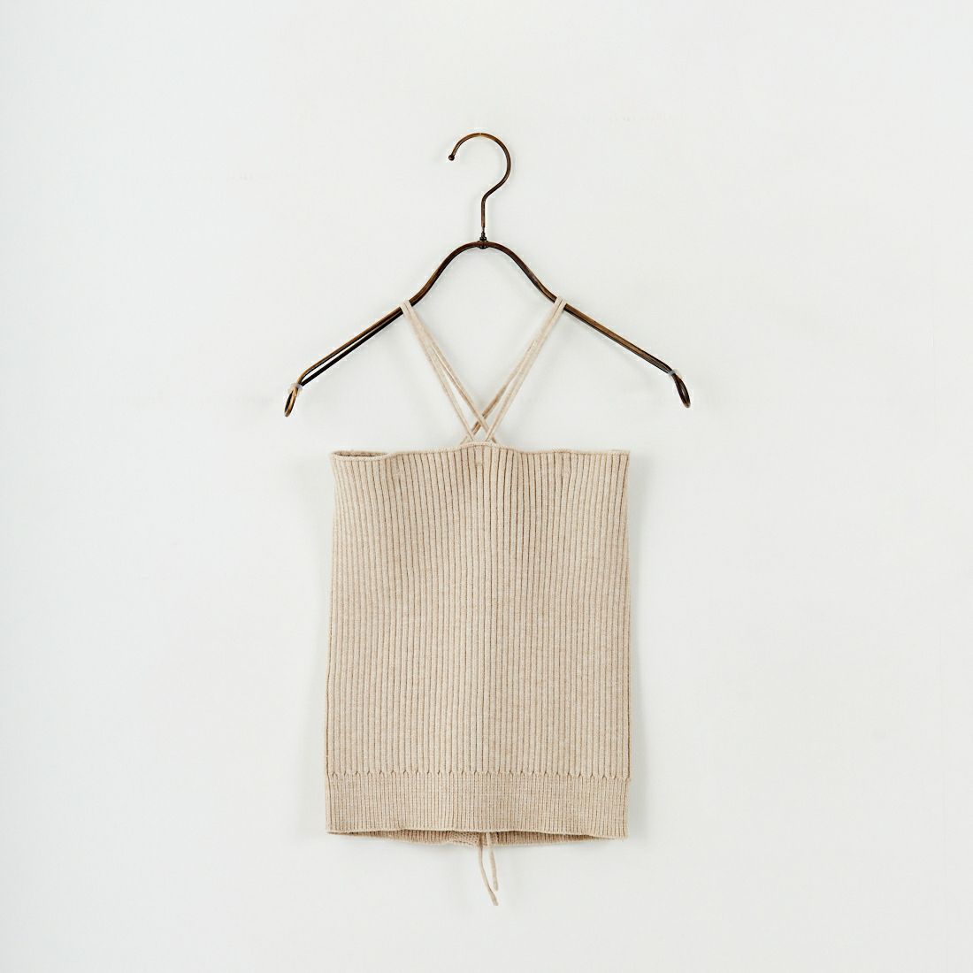 nenom [ネノム] マルチWAY フロントボタンリブニットビスチェ [NE25131033] 22 BEIGE