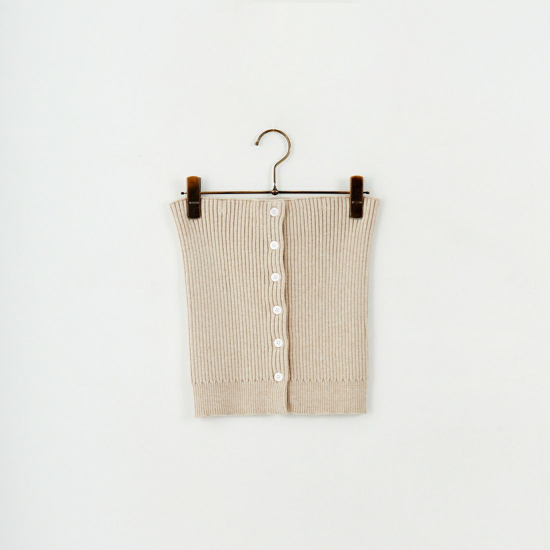 nenom [ネノム] マルチWAY フロントボタンリブニットビスチェ [NE25131033] 22 BEIGE