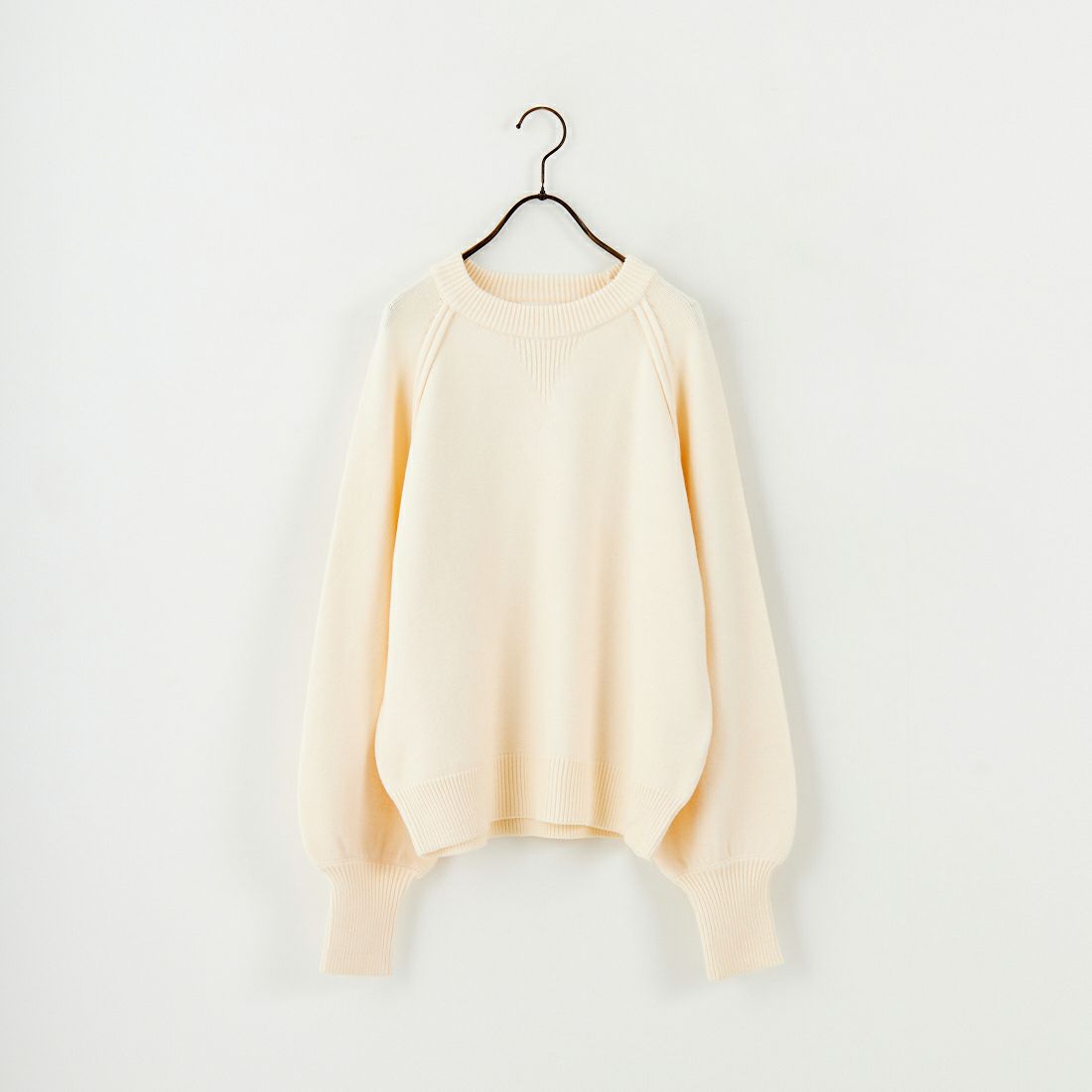 nenom [ネノム] スウェットライクニットプルオーバー [NE24131038] 02 OFF