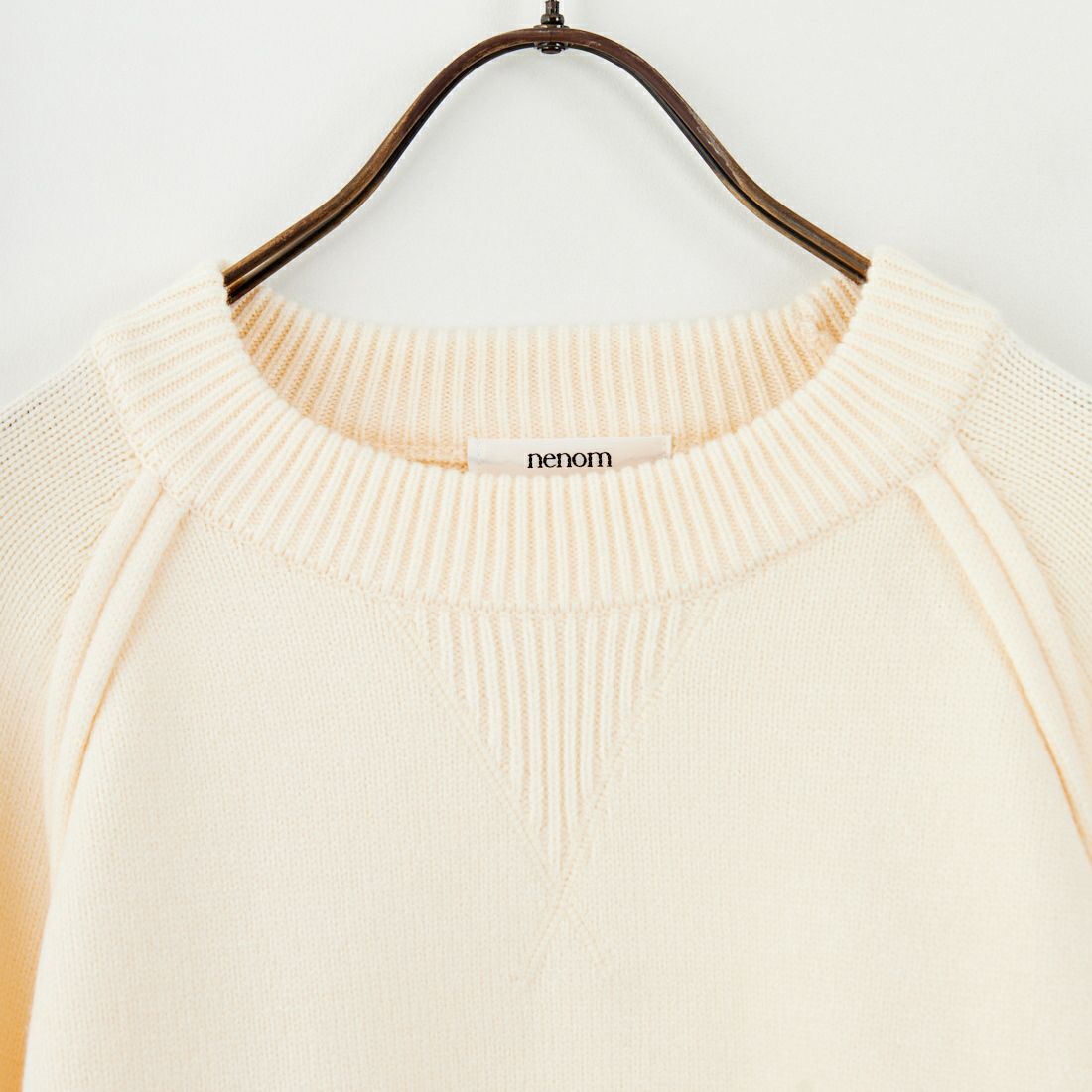 nenom [ネノム] スウェットライクニットプルオーバー [NE24131038] 02 OFF