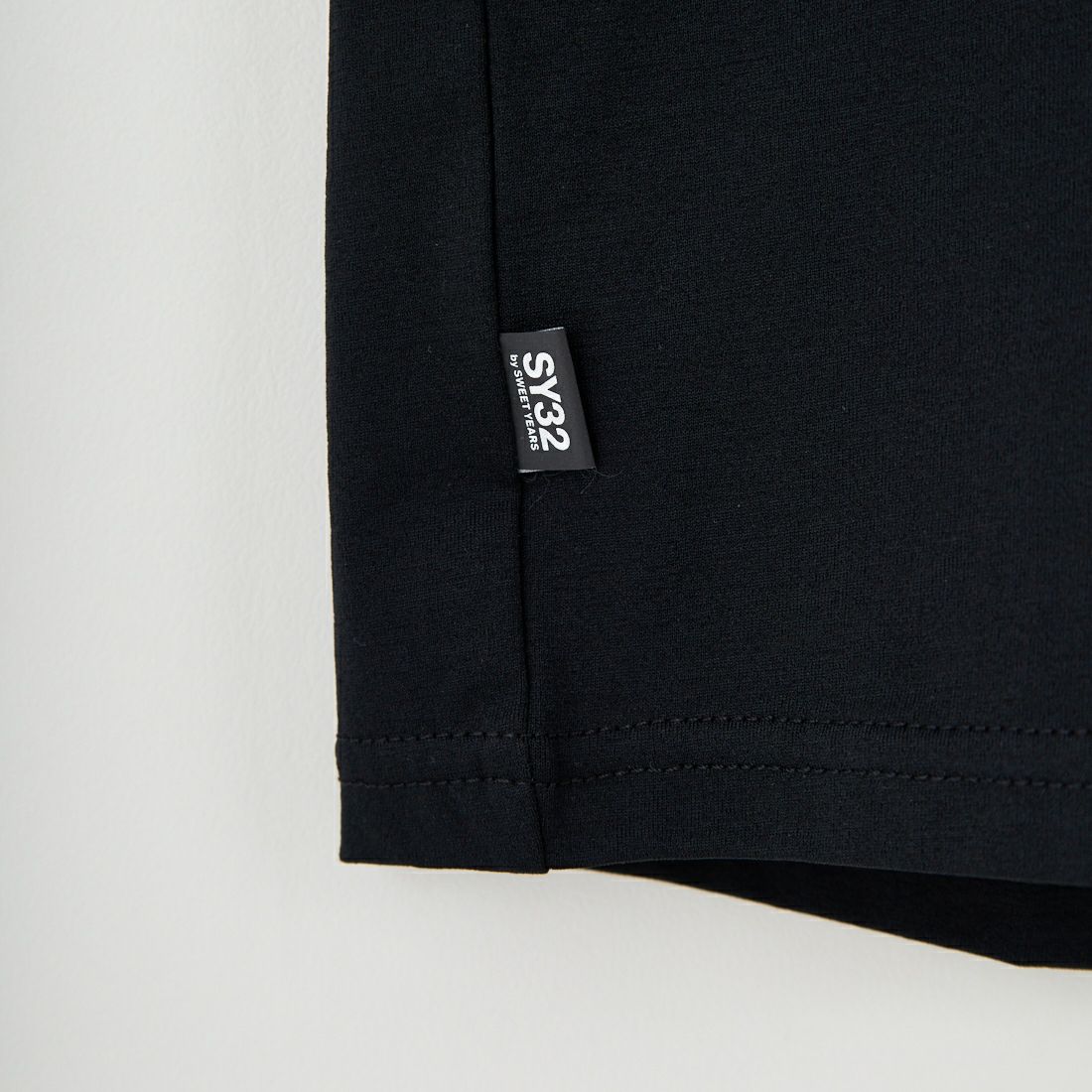 SY32 [エスワイサーティトゥ] サークルロゴバックプリント ロングスリーブTシャツ [15502] BLACK