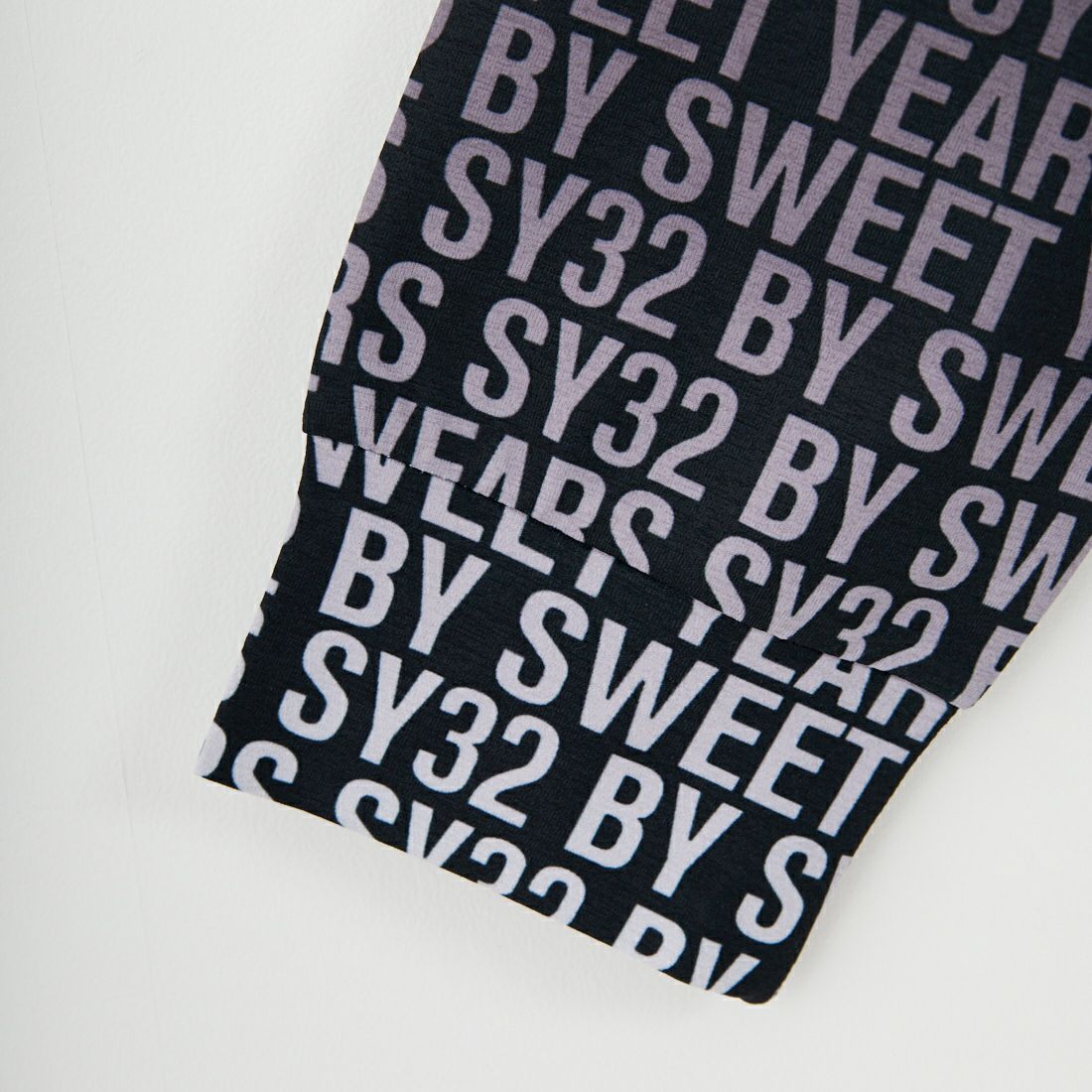 SY32 [エスワイサーティトゥ] グラデーションロゴ ロングスリーブTシャツ [15507] BLACK