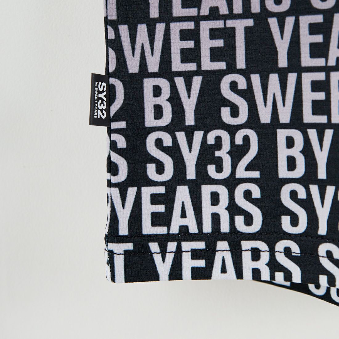 SY32 [エスワイサーティトゥ] グラデーションロゴ ロングスリーブTシャツ [15507] BLACK