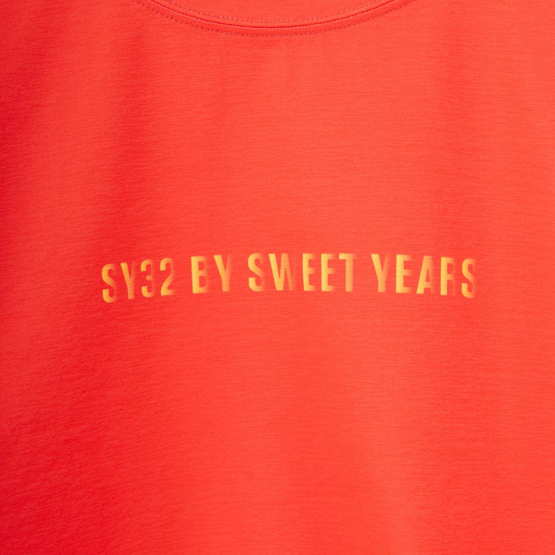 SY32 [エスワイサーティトゥ] グラデーションロゴ ロングスリーブTシャツ [15507] RED