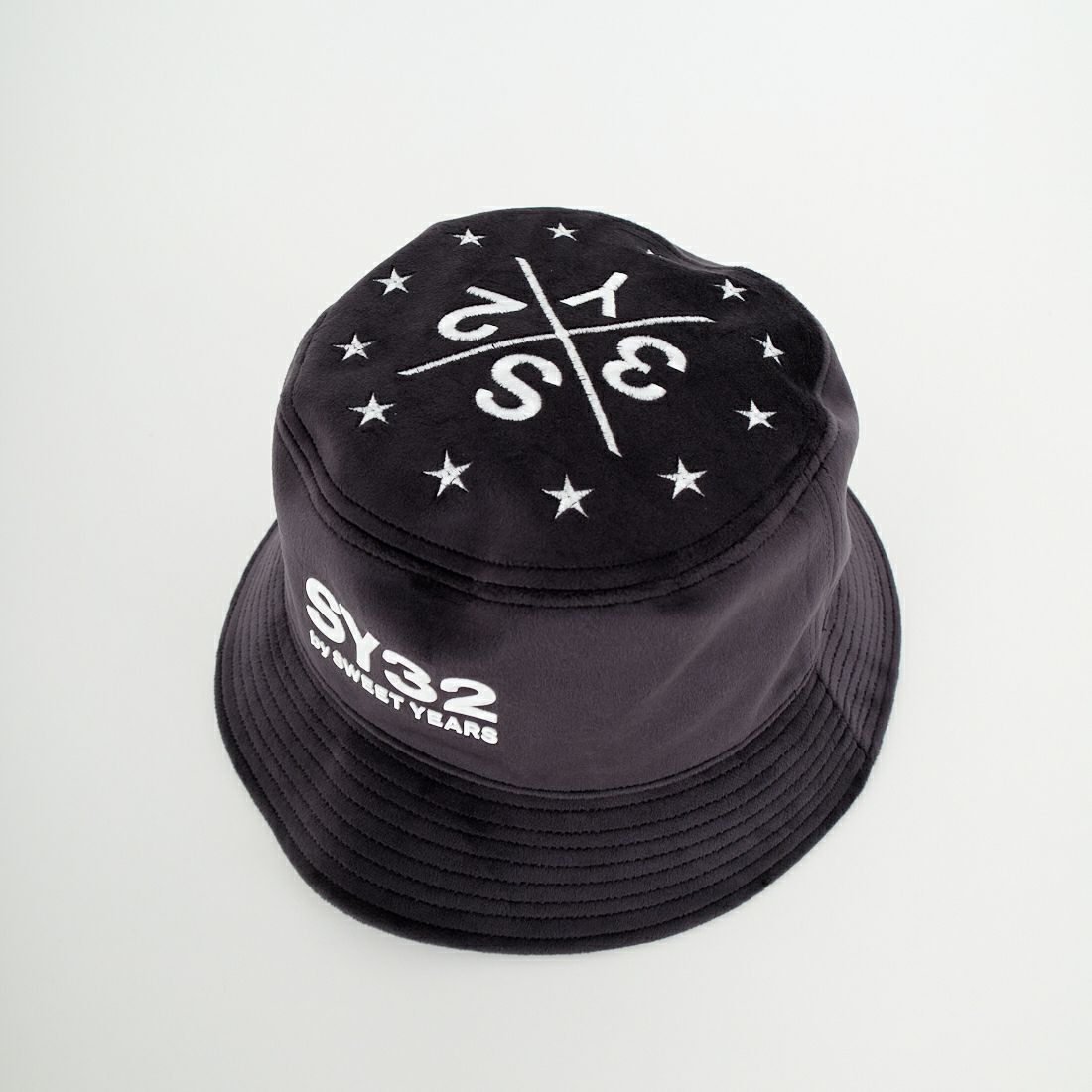 SY32 [エスワイサーティトゥ] ベロア 3レイヤーハット [15534] BLACK