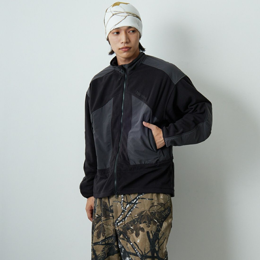 BLACK&&モデル身長：179cm 着用サイズ：M&&