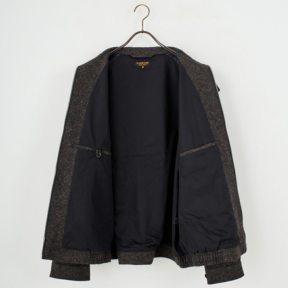 A VONTADE [アボンタージ] ハリントンジャケット [VTD-0575-JK] 9 DK.SEPIA