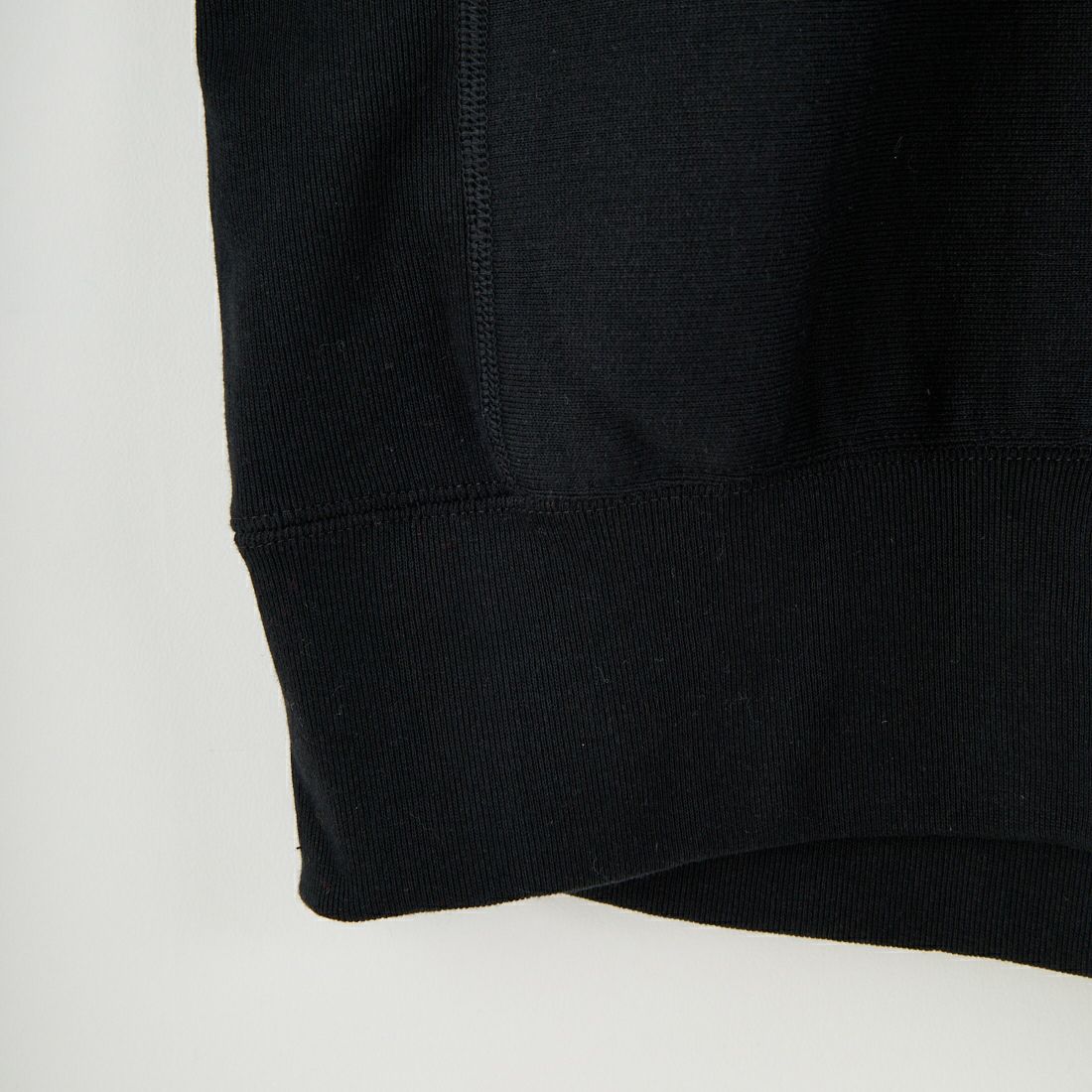 A VONTADE [アボンタージ] ハーフジップリバースウィーブスウェット [VTD-0621-CS] 10 BLACK