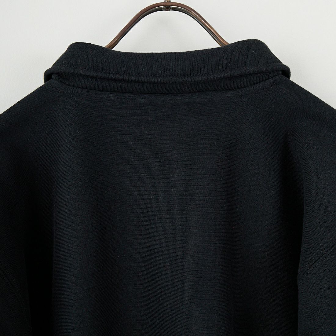 A VONTADE [アボンタージ] ハーフジップリバースウィーブスウェット [VTD-0621-CS] 10 BLACK