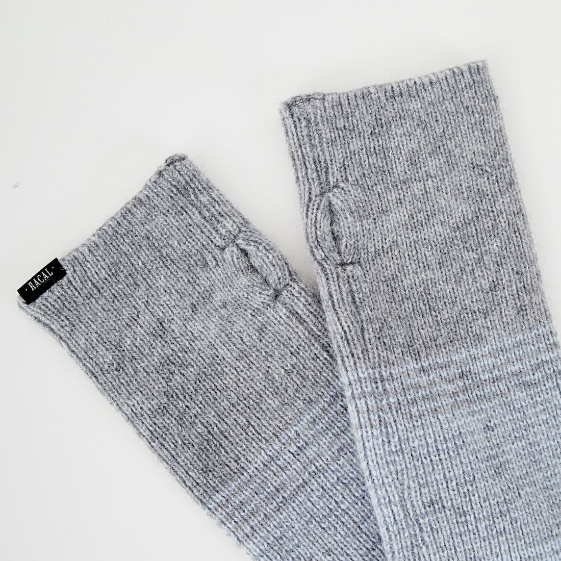 RACAL [ラカル] 2WAYアルパカアームウォーマー [RL-25-032W] GRAY/SAX.B