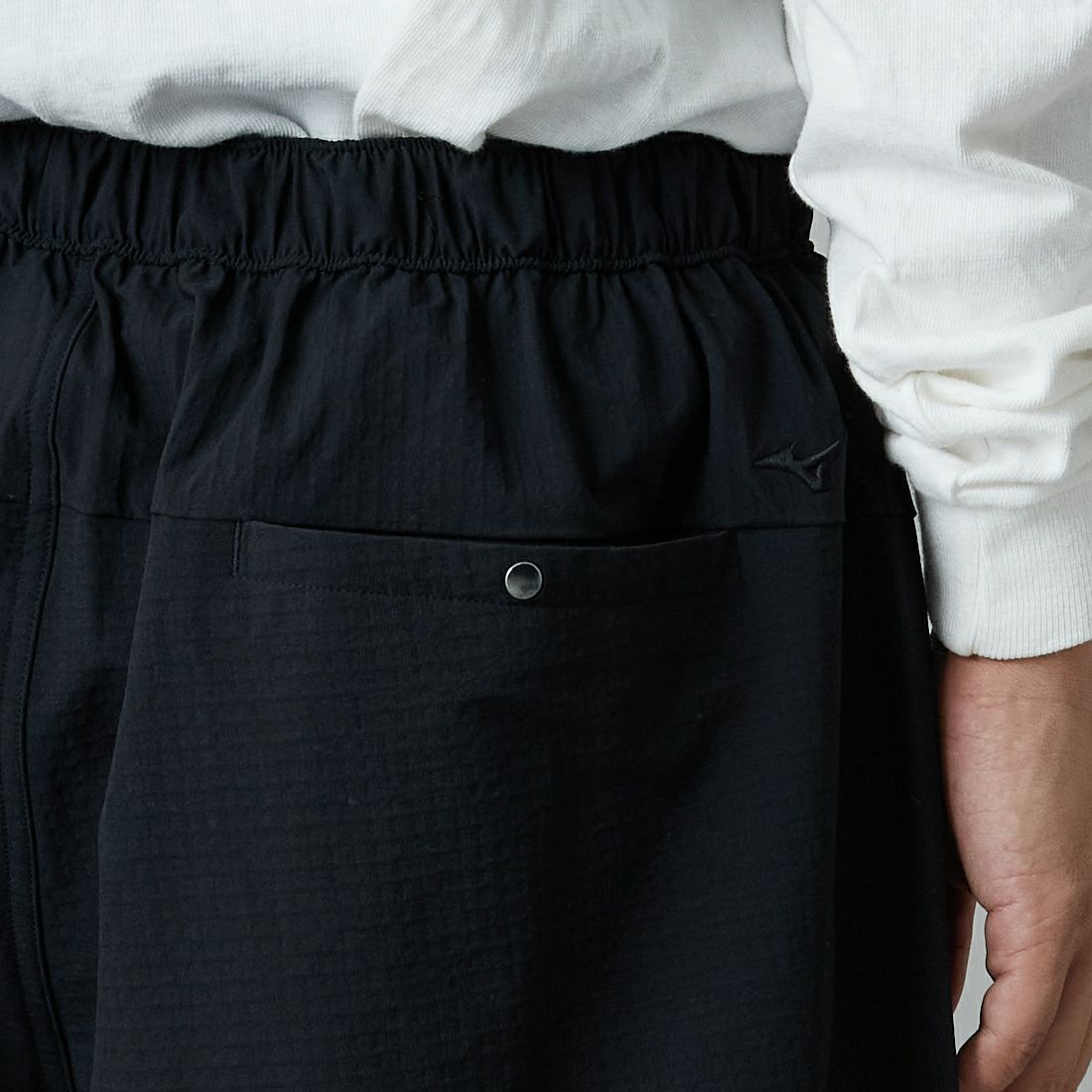 MIZUNO [ミズノ] ウォーターリパレントストレッチワイドテーパードパンツ [B2MFC502] 09 ﾌﾞﾗｯｸ