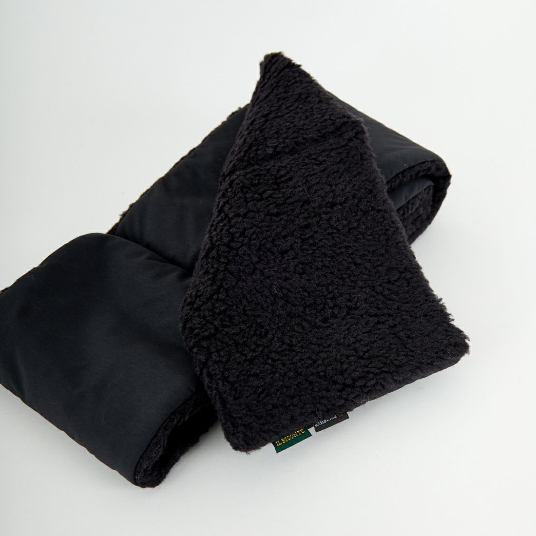 IL BISONTE [イルビゾンテ] ダウンマフラー [54252309381] 99 ﾌﾞﾗｯｸ