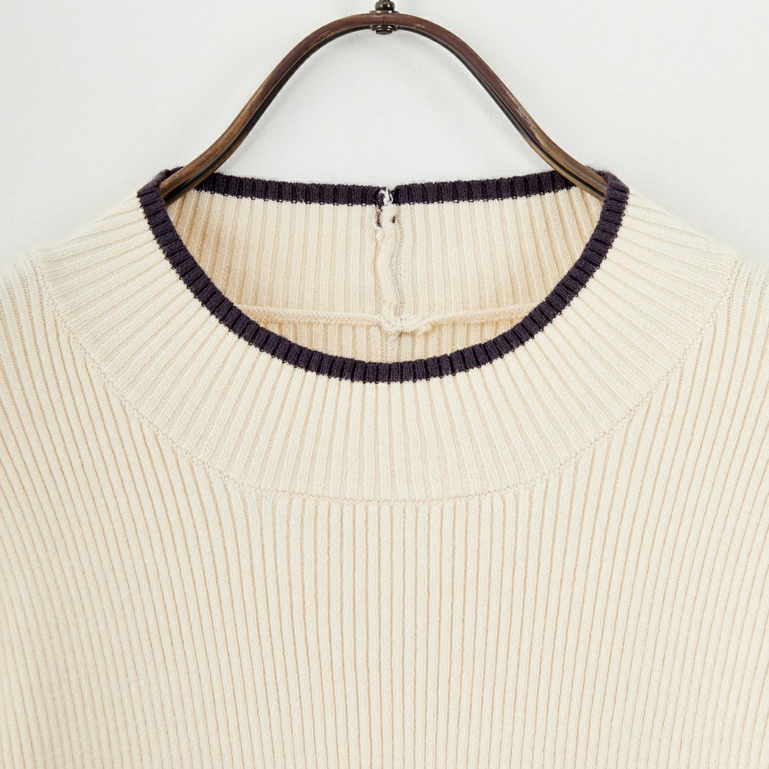 Maison de L'allure [メゾン ドゥ ラリュール] バイカラーリブニット [M23121008] 09 02 OFF/CCL