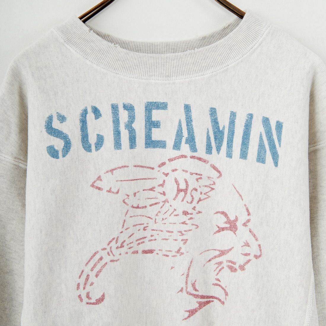 BOW WOW [バウワウ] SCREAMIN INDIANS エイジドスウェットシャツ [BW252-SIS] AGED OATME