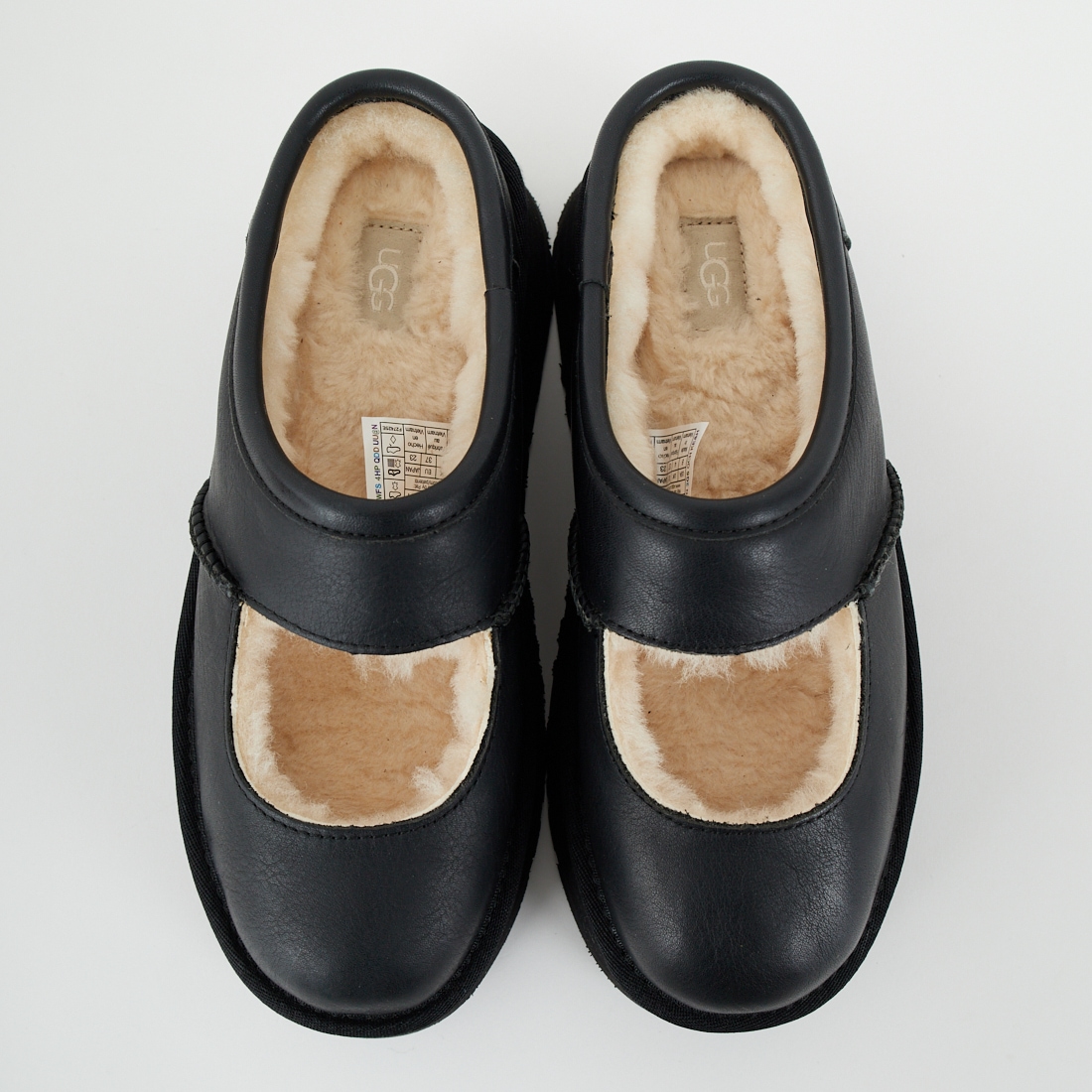 UGG [アグ] ビア メリージェーン LTHR [1172871] BLACK