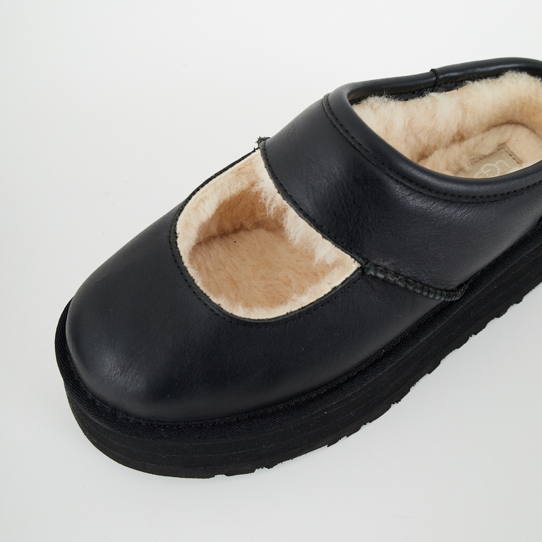 UGG [アグ] ビア メリージェーン LTHR [1172871] BLACK