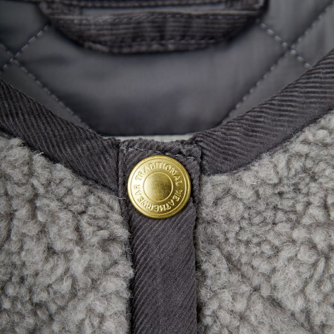 Traditional Weatherwear [トラディショナル ウェザーウェア] アークリー ジレ エコファー [L252APQVS0308UF] UF03 S.GY/