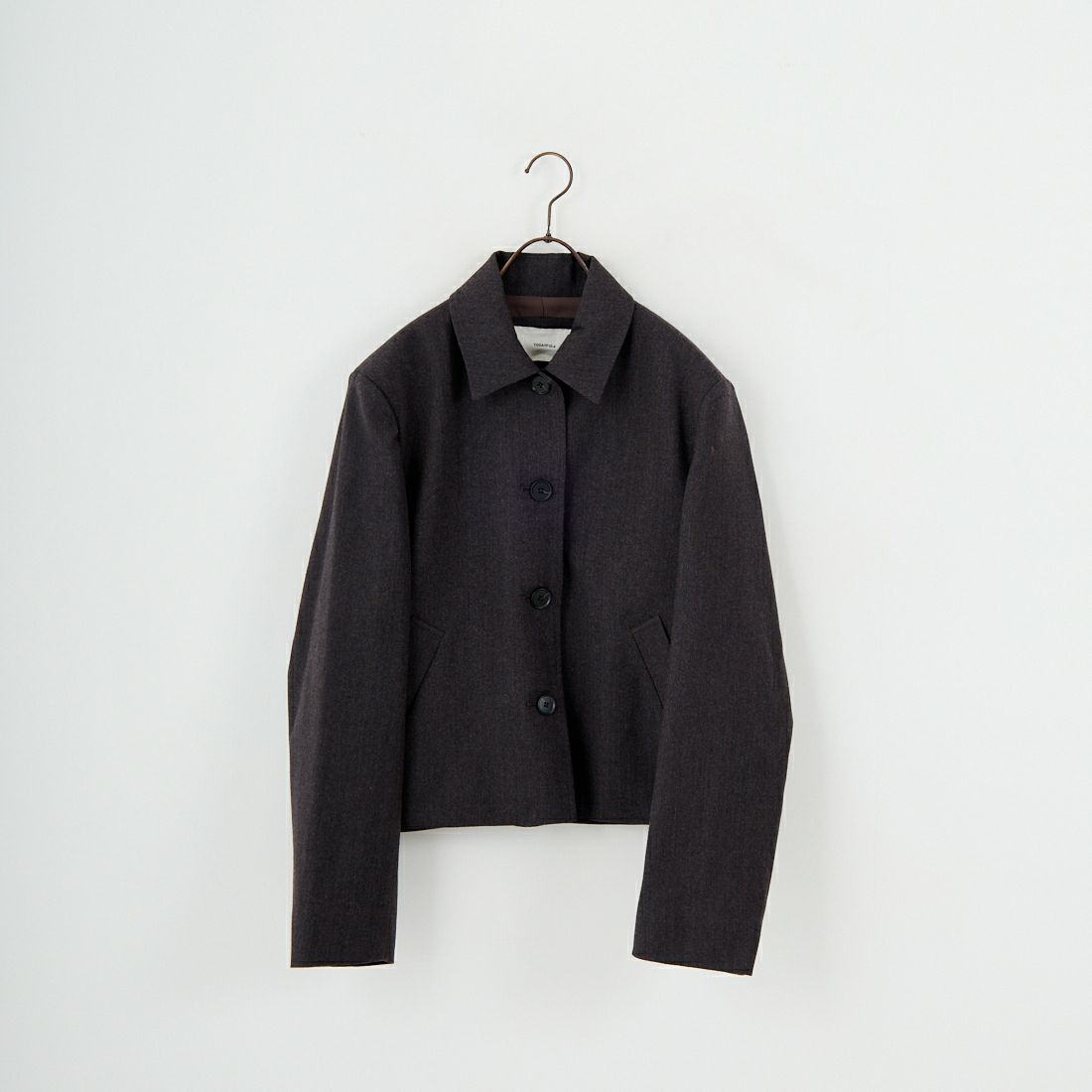 TODAYFUL [トゥデイフル] ウールステンカラージャケット [12520103] D.BRN