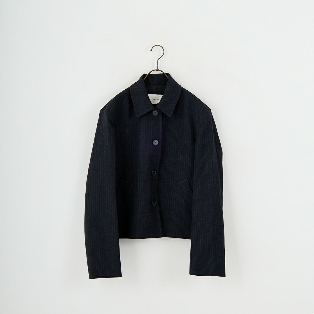 TODAYFUL [トゥデイフル] ウールステンカラージャケット [12520103] BLK