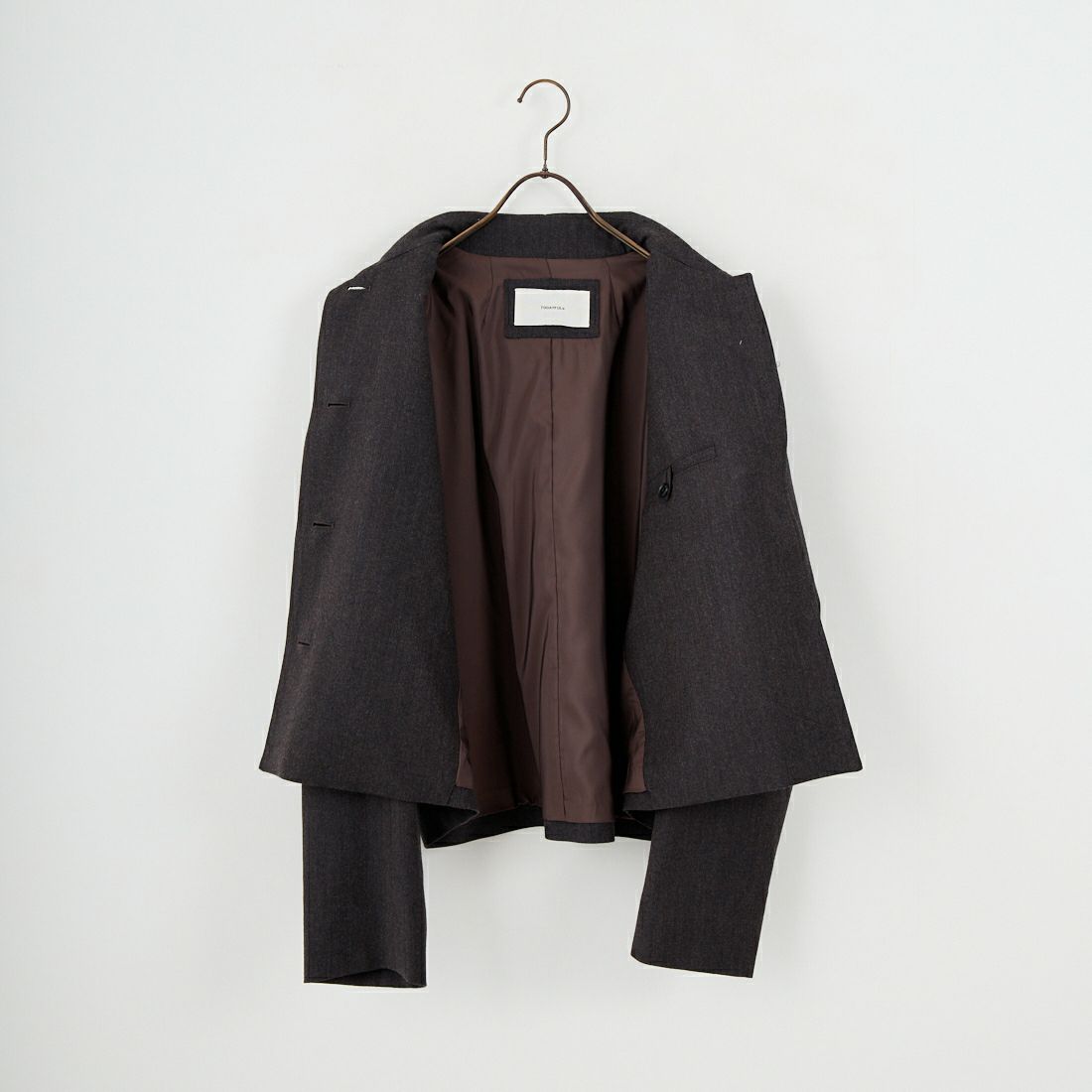 TODAYFUL [トゥデイフル] ウールステンカラージャケット [12520103] D.BRN