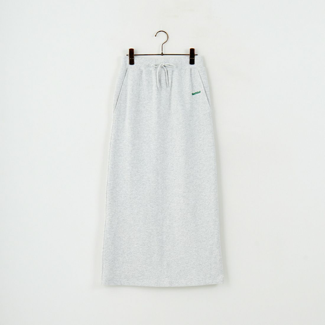 Health knit [ヘルスニット] クラシックスウェット ナローロングスカート [HR25F-L271IN-JF] H.GRAY