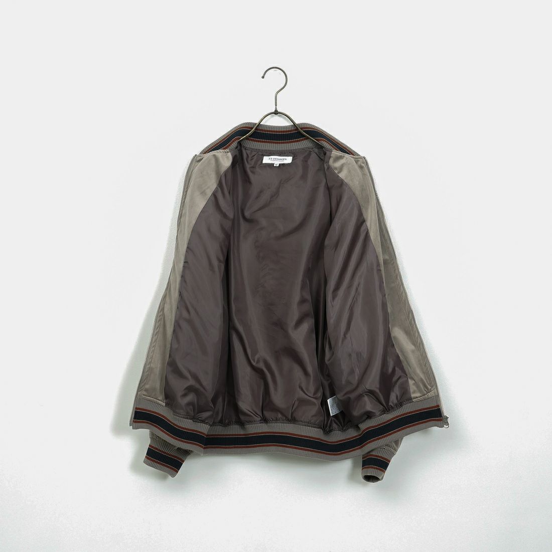 33Degrees [サーティスリーディグリーズ] ベロアスカジャン [TDR-254-061] 38 GRG