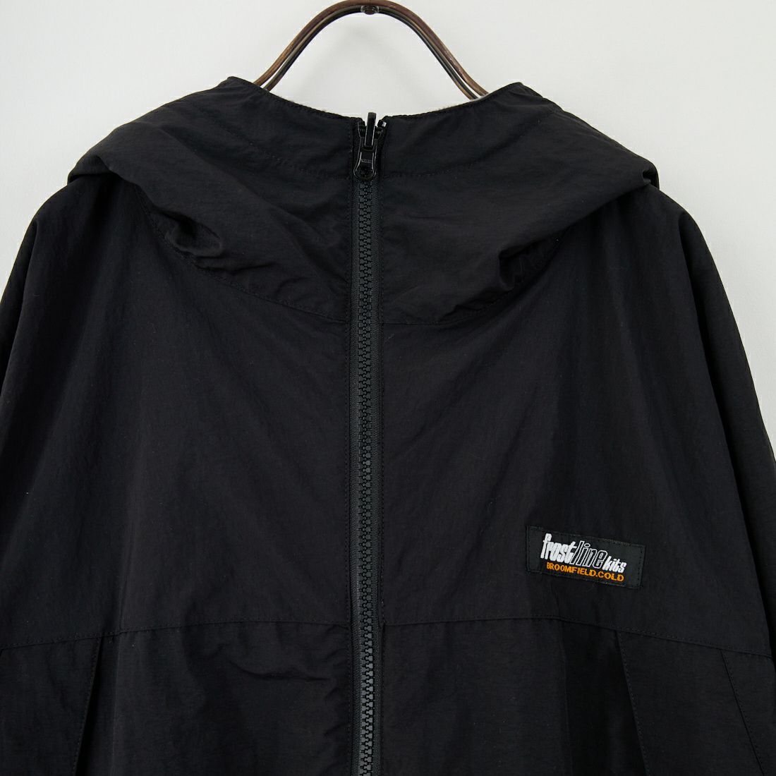 frostline [フロストライン] 別注 リバーシブルフードブルゾン [FL15-JK-IN5-JF] BLACK